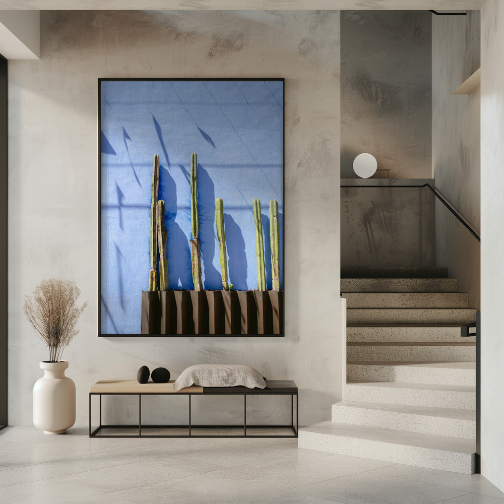 Tall Cacti | Oaxaca Mexico travel photography | Poster