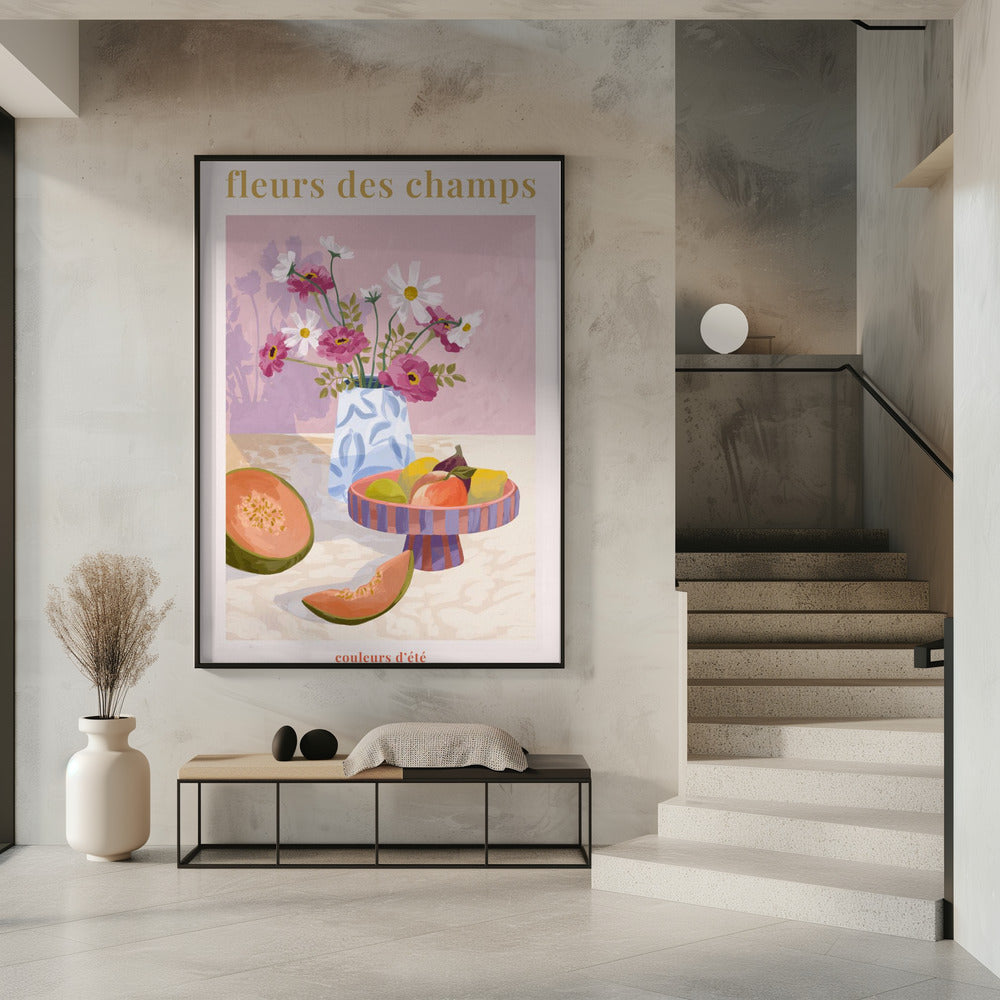 Fleur Des Champs - Pink | Poster