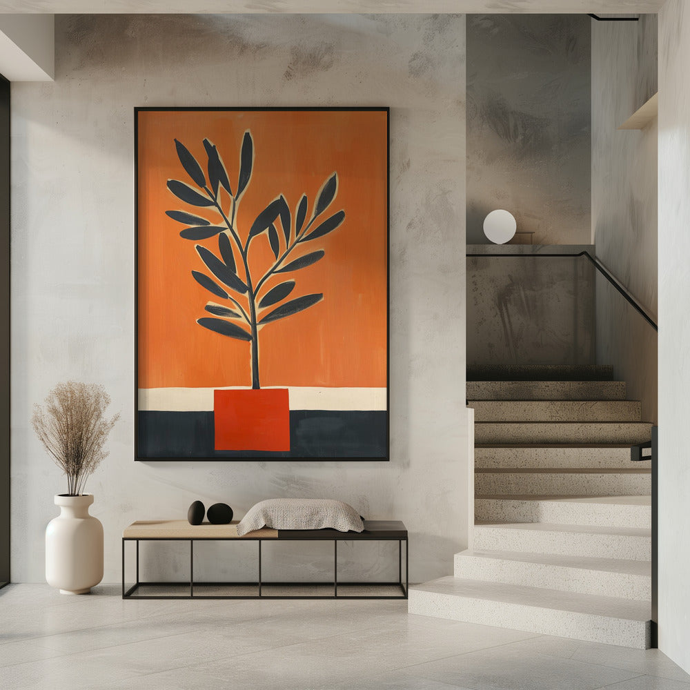 Orange Plant | Poster