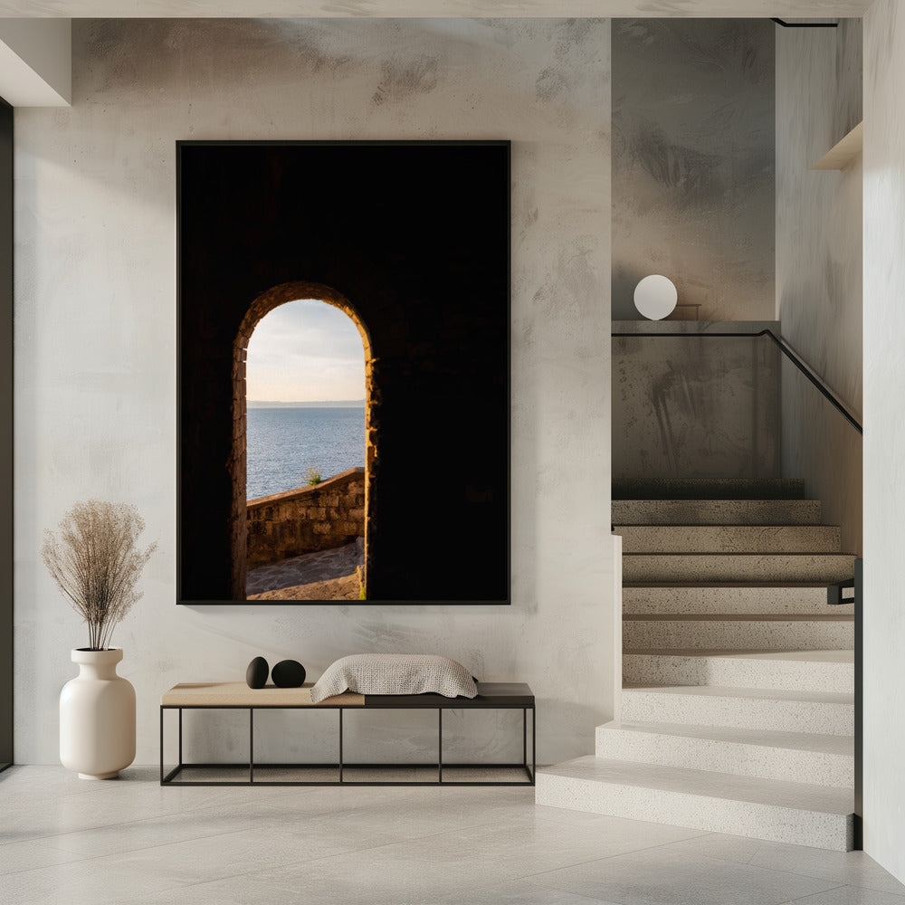 Peeking through | Amalfi Coast Italy | Poster