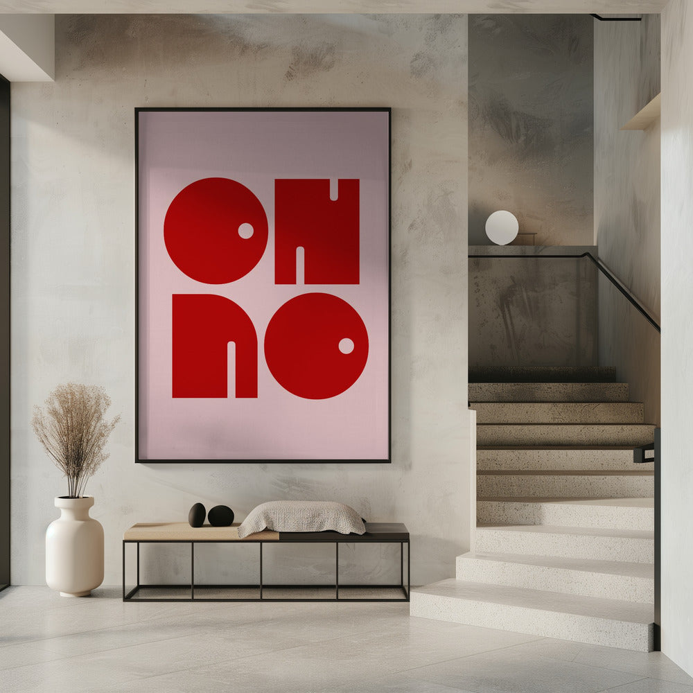 Bold Typographic Echo | Poster