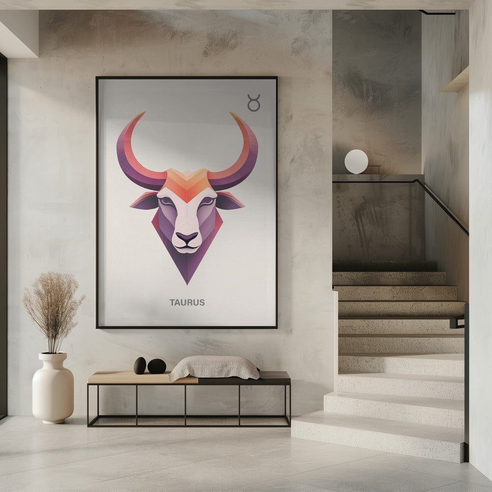Zodiak Taurus Art | Poster