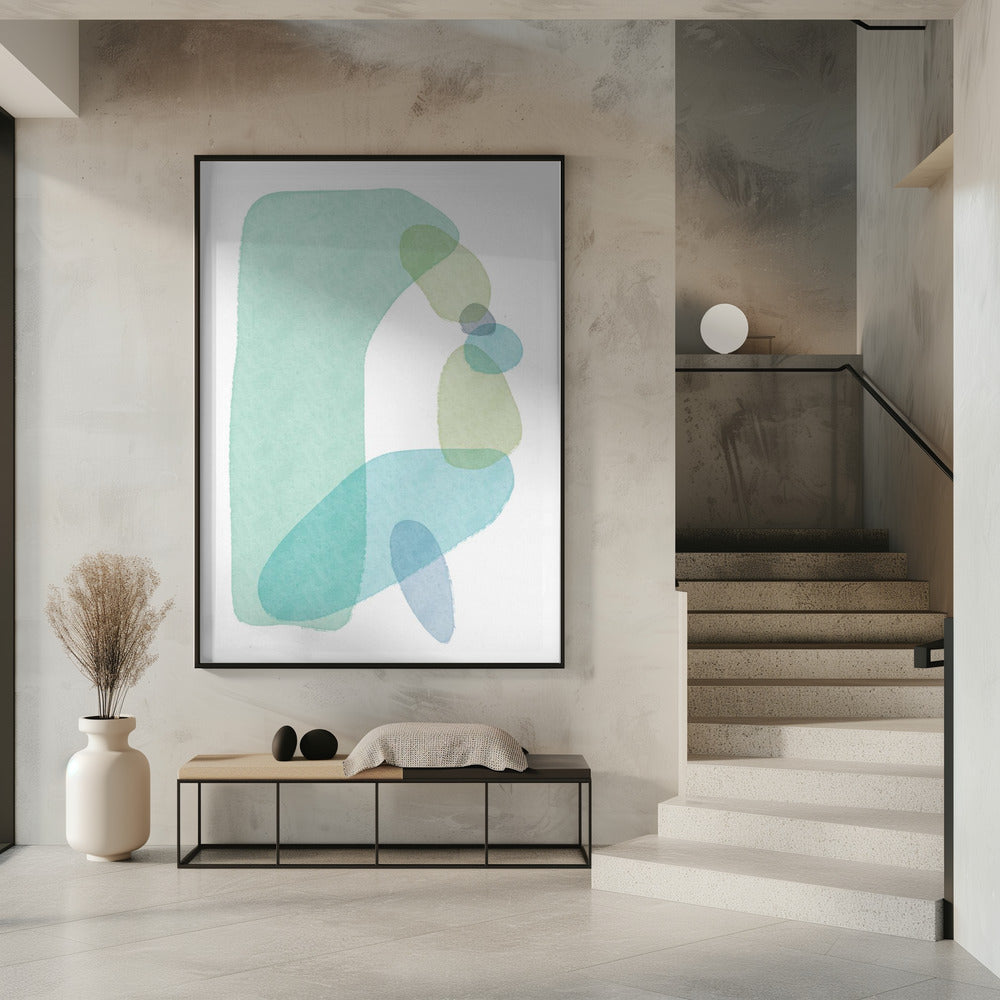 Pastel blobs 2 | Poster