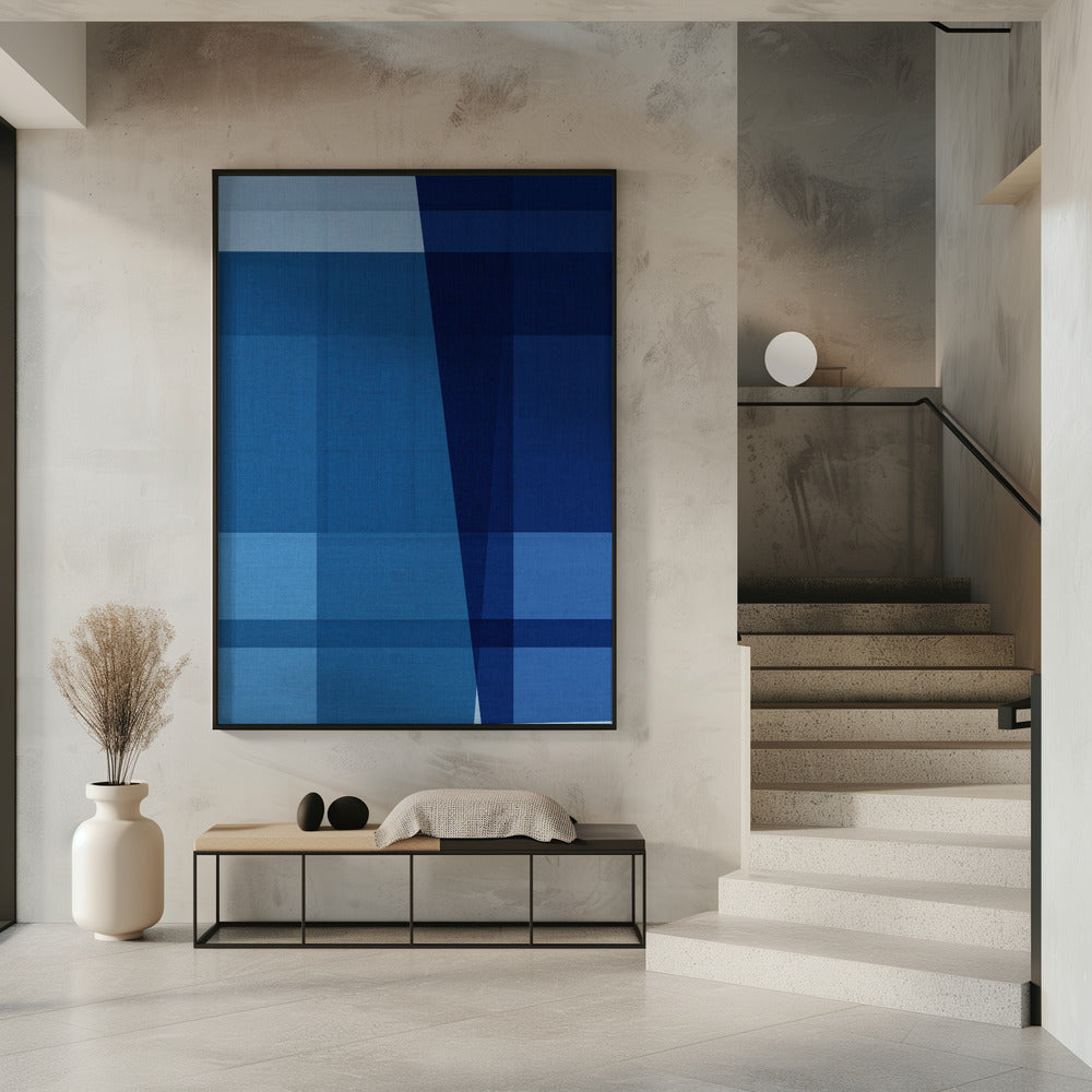 Woven Navy Jam 3 | Poster