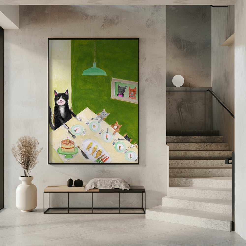 Family of cats | Poster