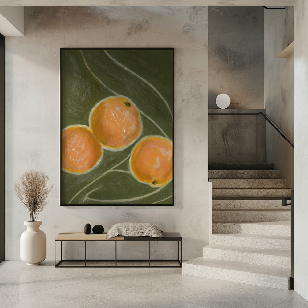 KH Studio - The Colors Orange &amp; Green | Poster