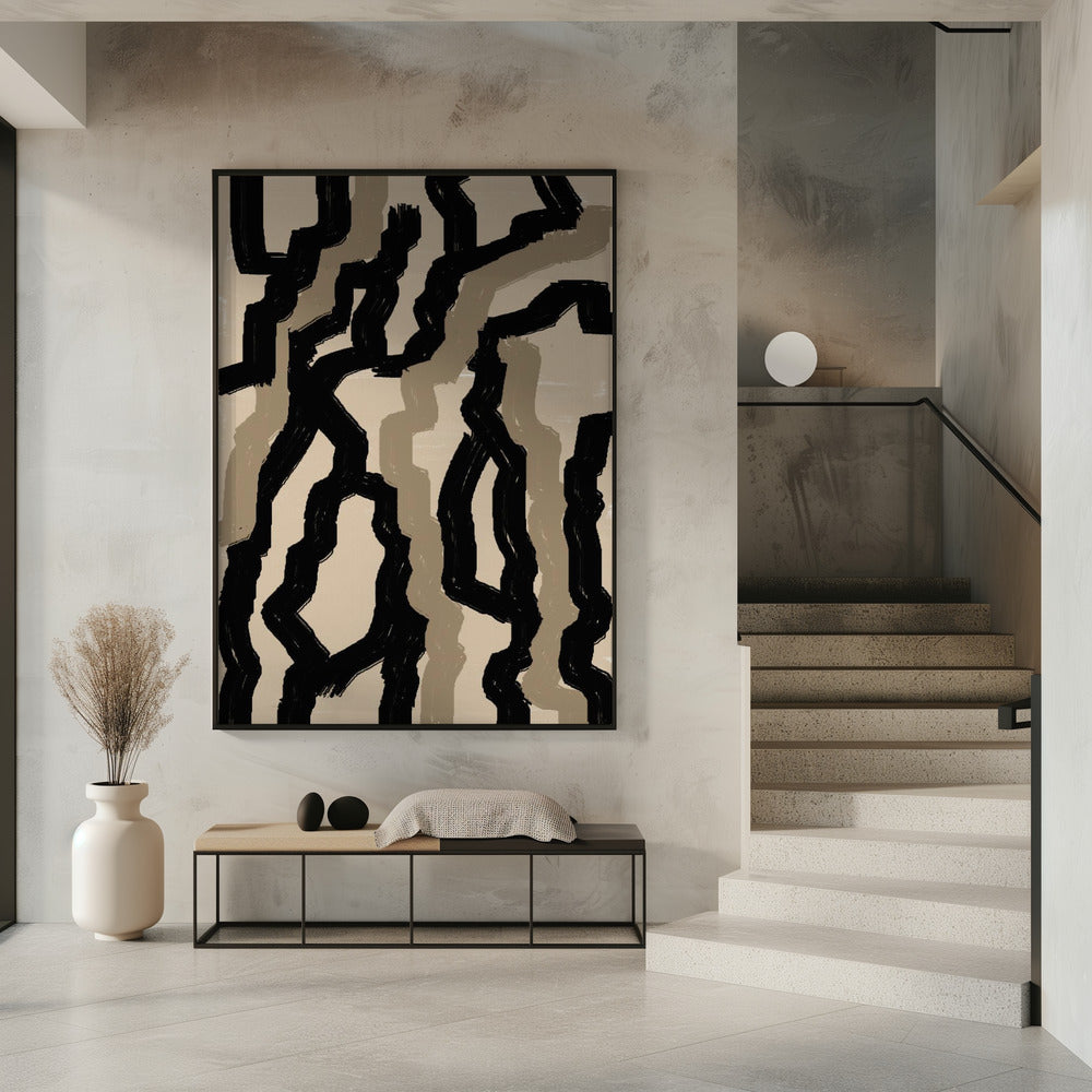 Zigzag Reflections | Poster