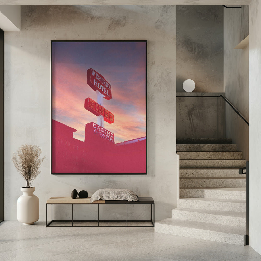 Las Vegas Western Hotel | Poster