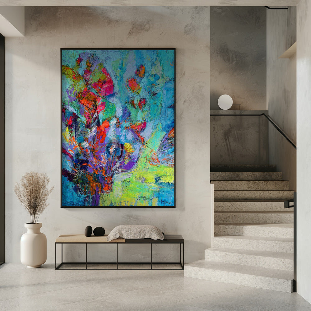 Vivid Floral Dreams | Poster