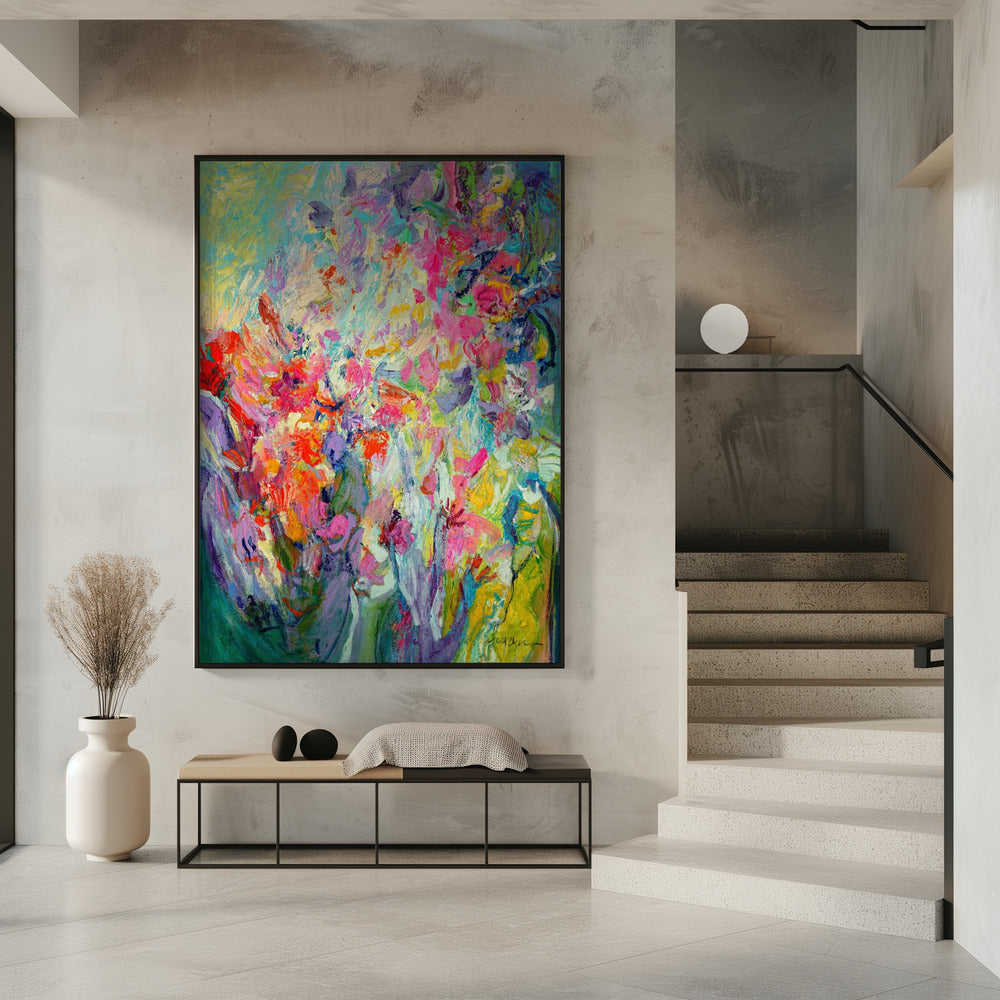 Vivid Floral Symphony | Poster