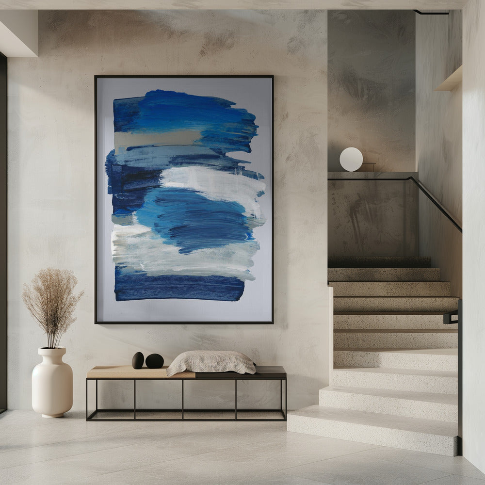 Abstract Brush Strokes 78 | Poster