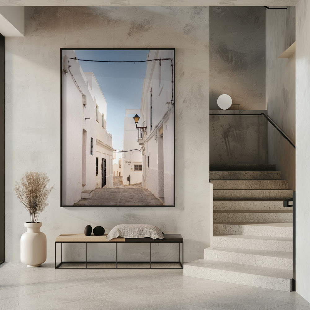 The White town of Vejer de La Frontera | Poster