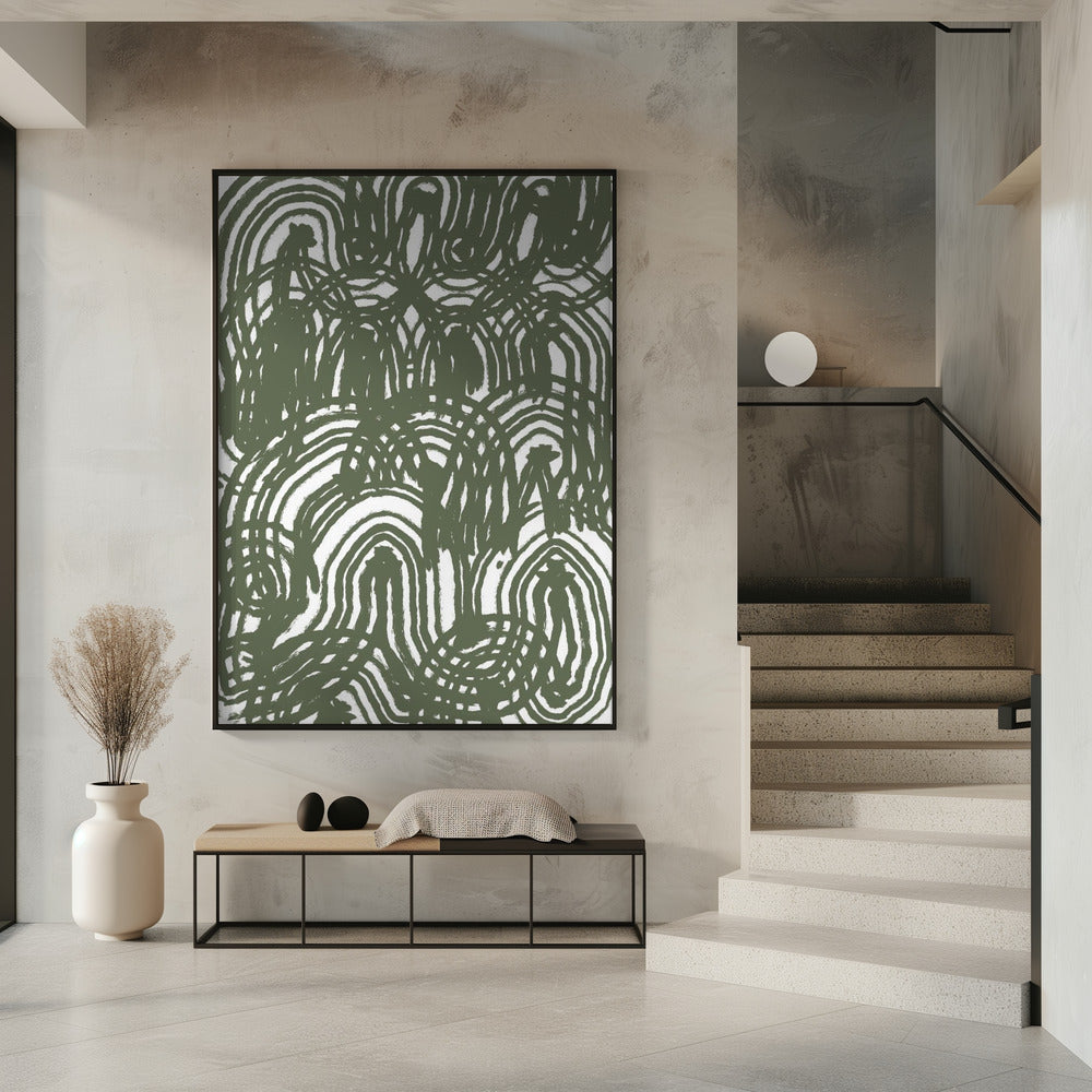 Green Pattern | Poster
