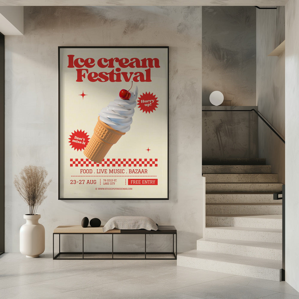 Ice Cream Festival | Poster