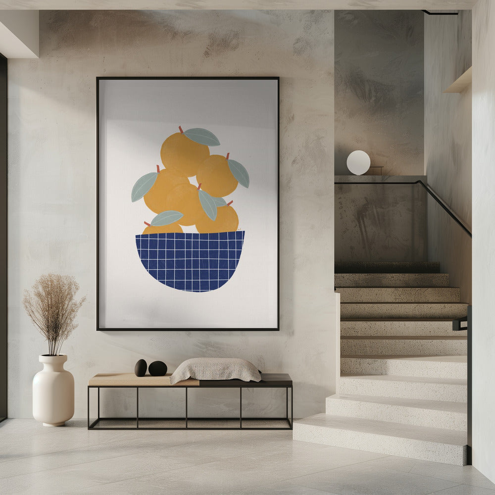 Bowl of Oranges | Poster