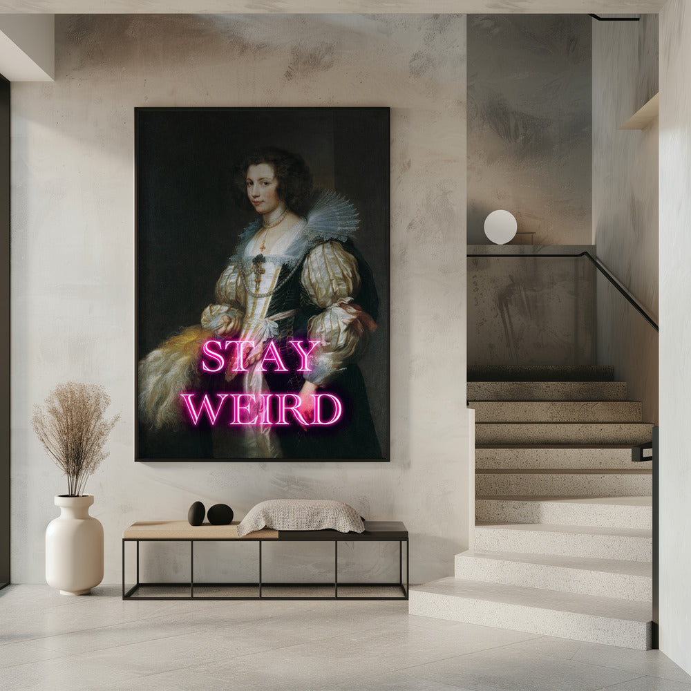 Stayweird Ratioiso | Poster
