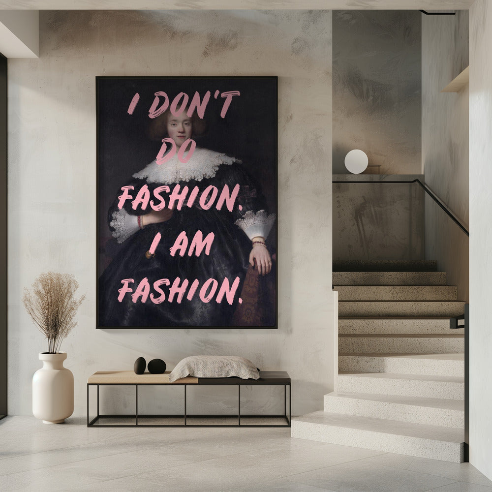 Iamfashionii Ratioiso | Poster