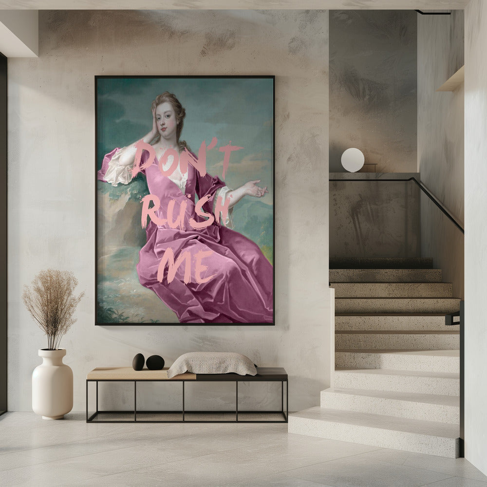 Dontrushmepink Ratio2x3 | Poster