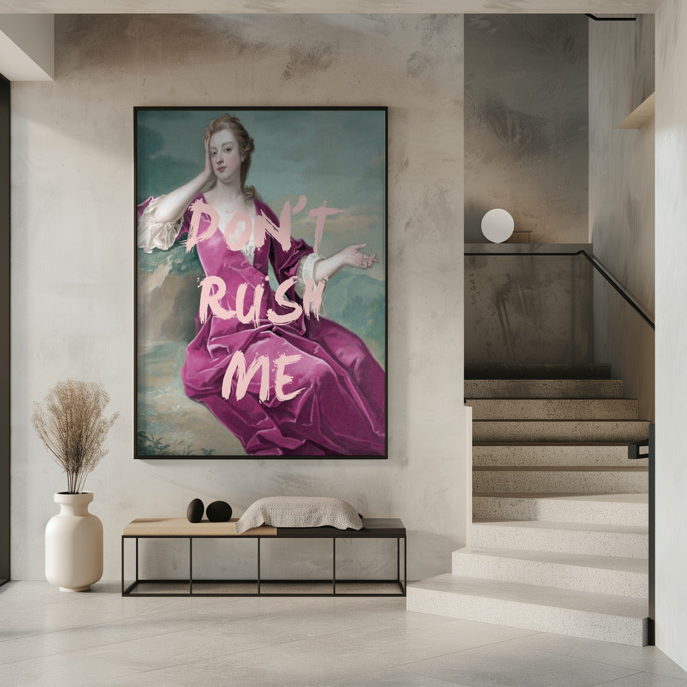 Dontrushmepurple Ratio2x3 | Poster