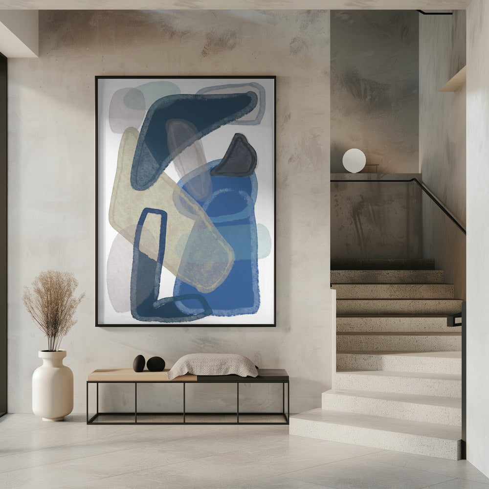 Blue Abstract | Poster