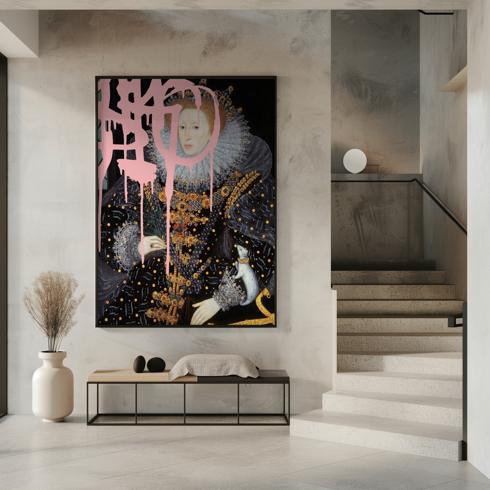 Elizabethpaintpink Ratio2x3 | Poster