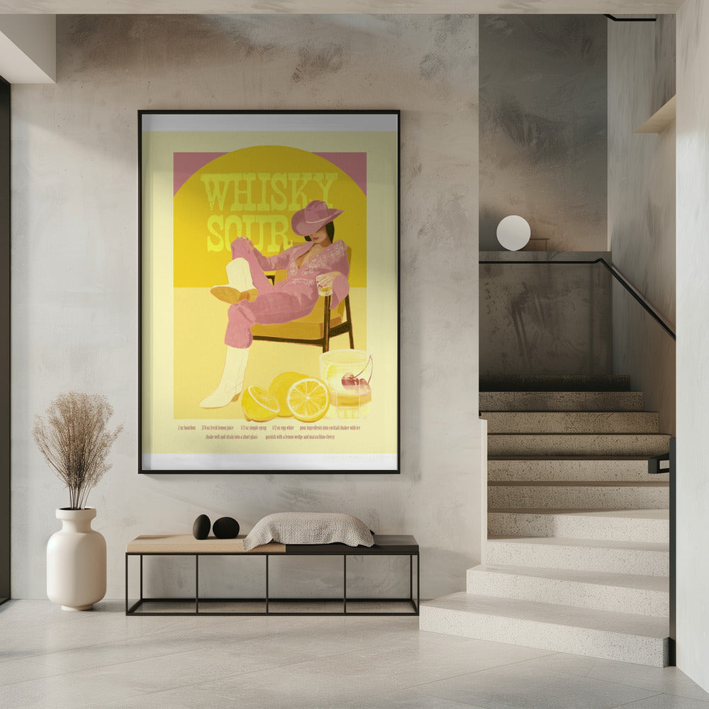 Jlr Whiskysour Pink Copy | Poster