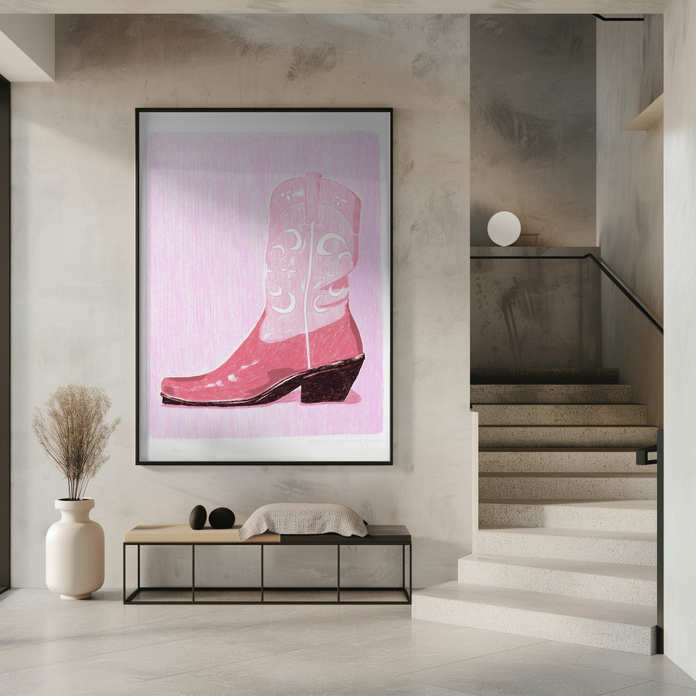 P&amp;c Cowgirlboot | Poster