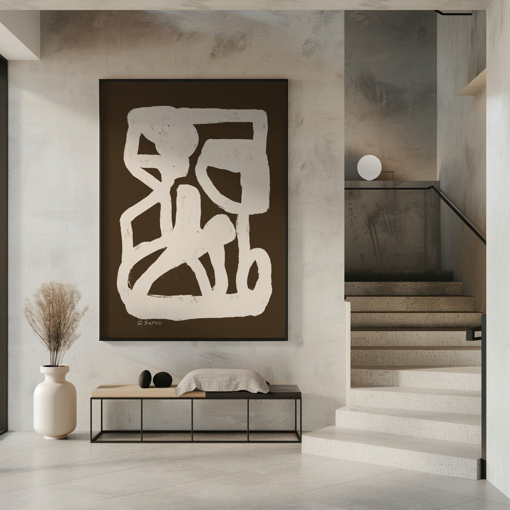 Brown abstract | Poster