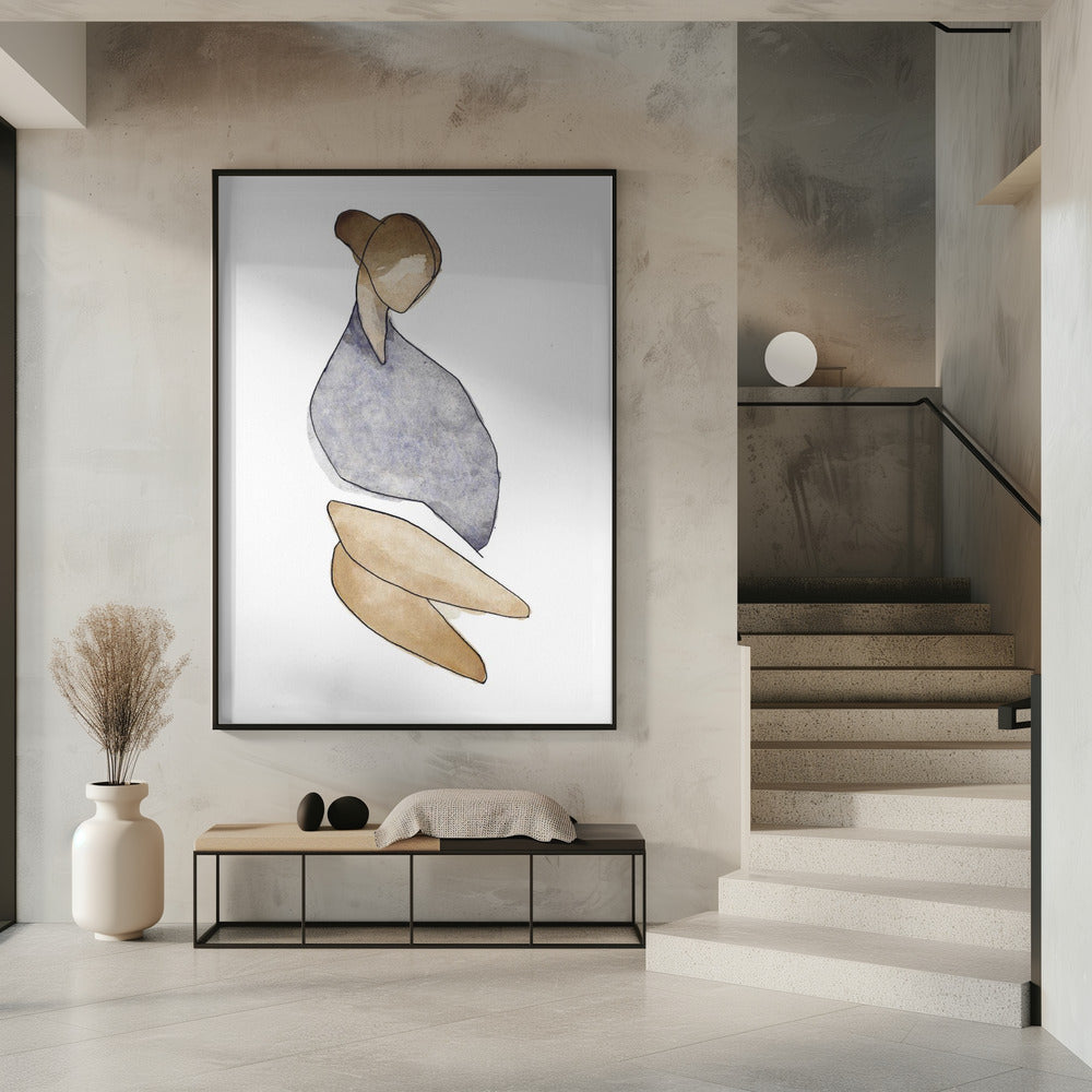 Sitting Woman no.11 | Poster