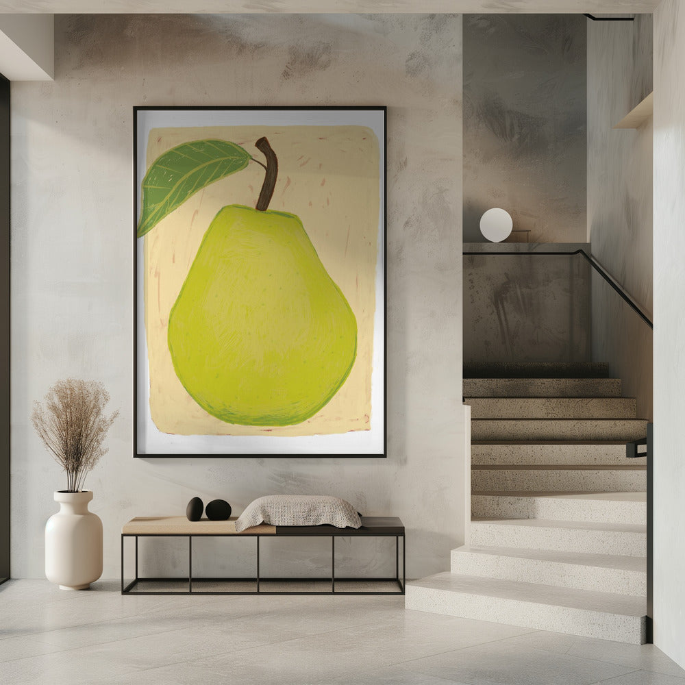 Big green pear | Poster
