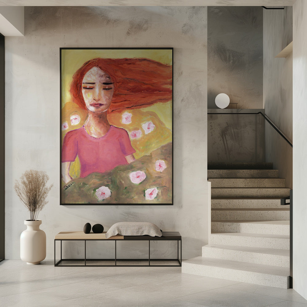 Red Head Free as the Breeze | Poster