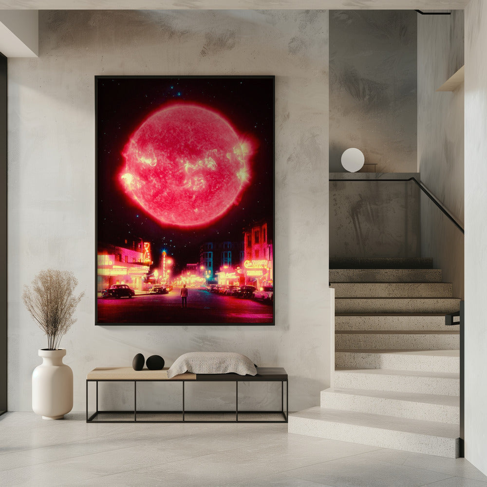 Neon Nightfall | Poster