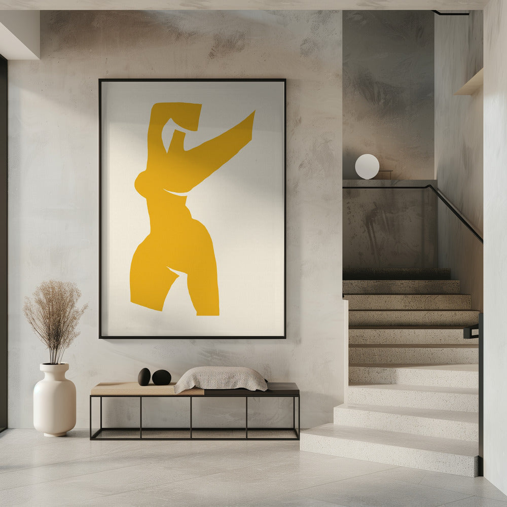 The yellow muse 02 | Poster