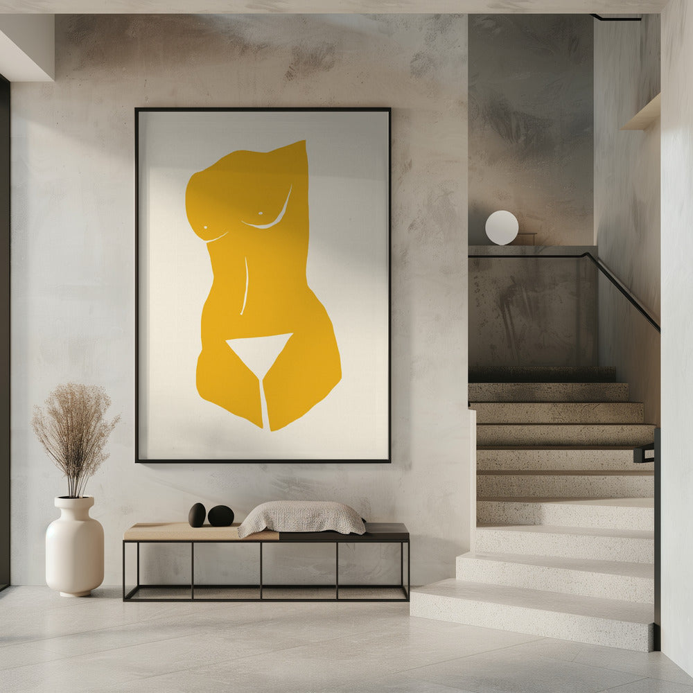 The yellow muse 04 | Poster