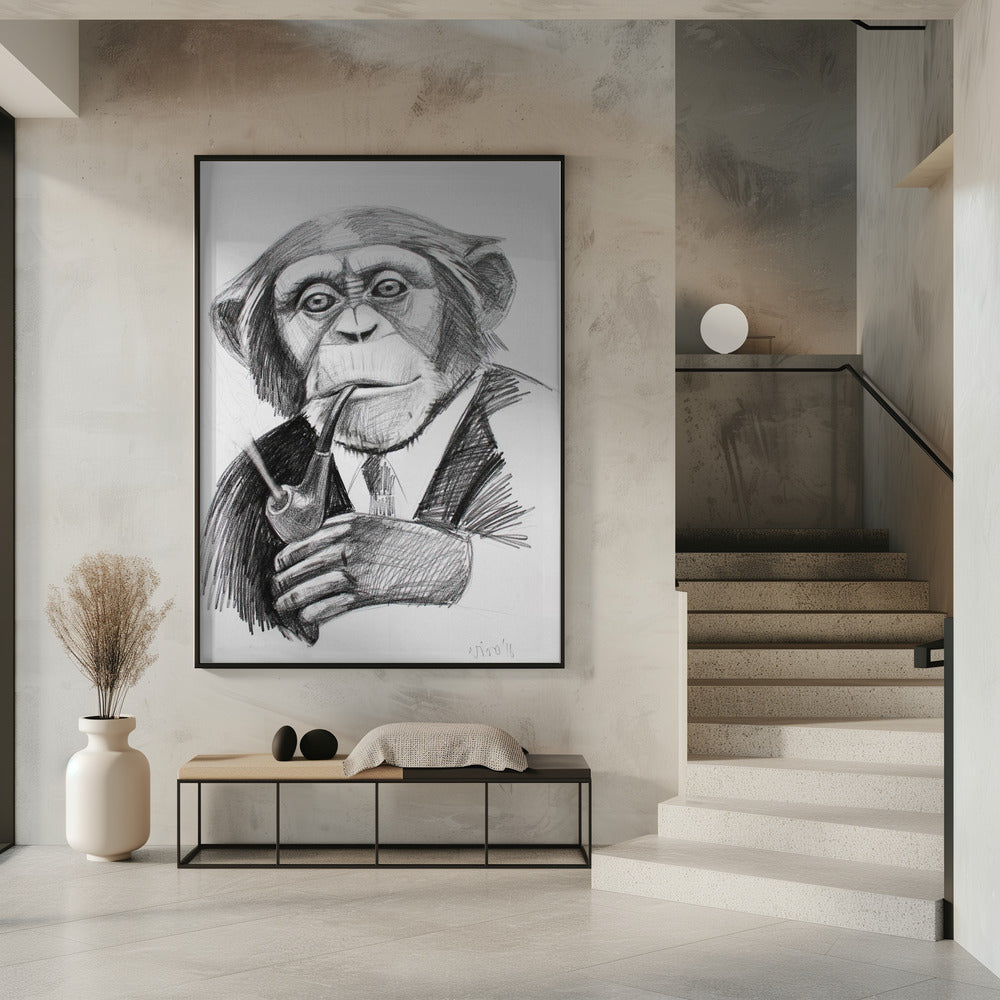 Sophisticated Chimp | Poster