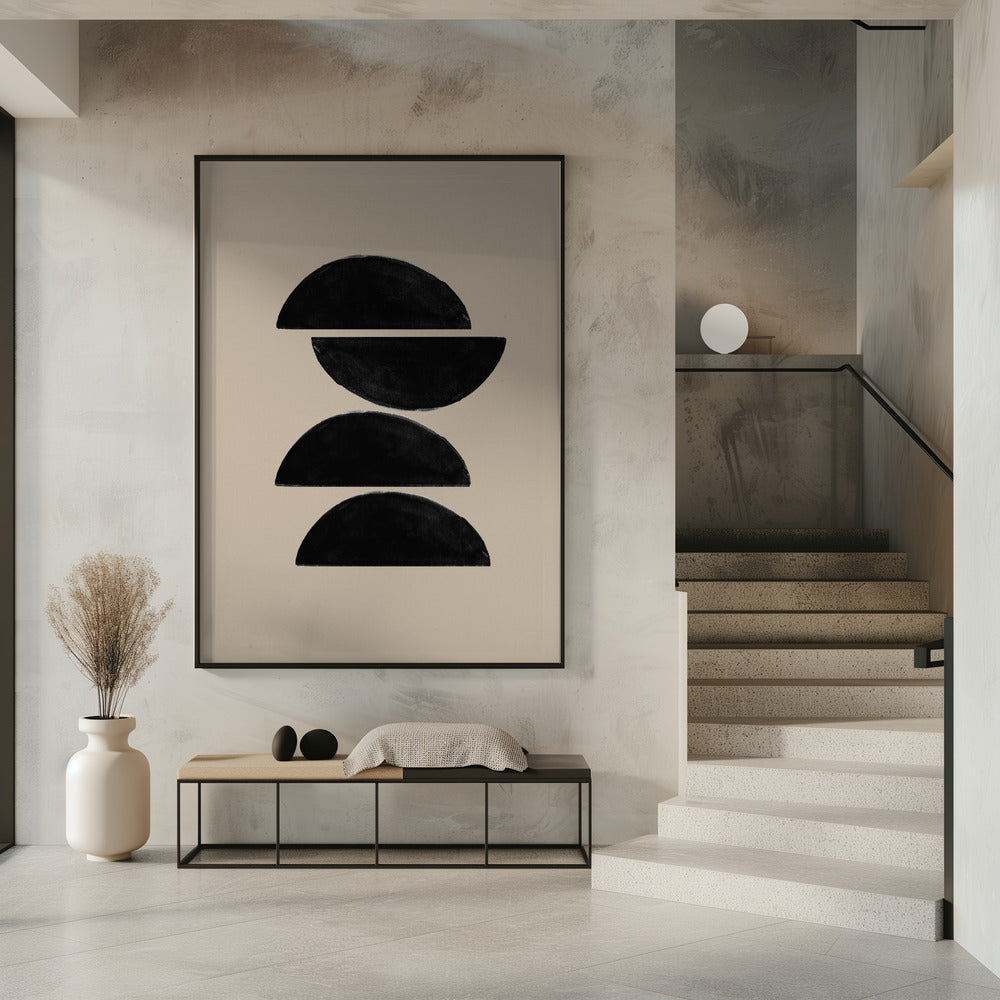 Stacked Halves | Poster