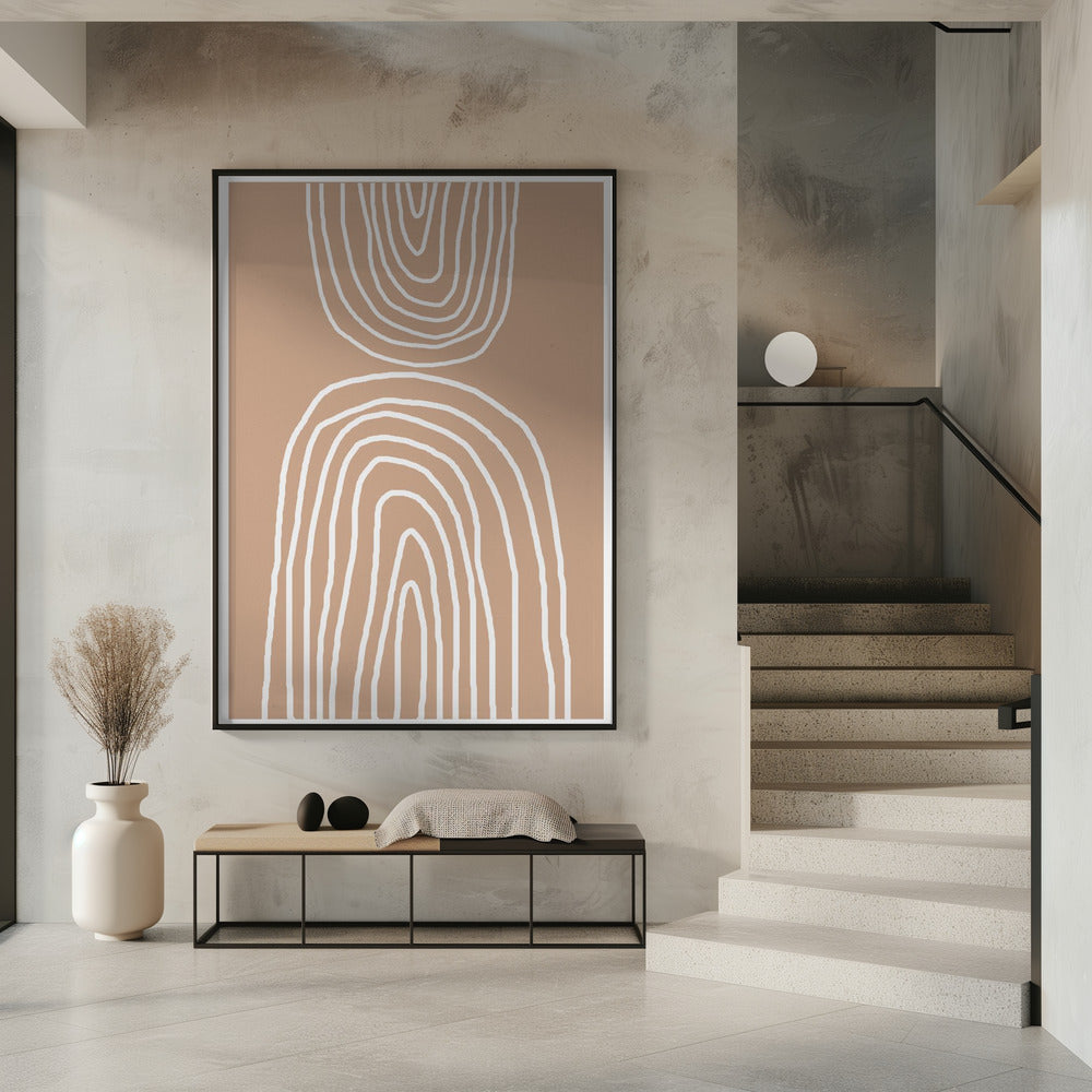 Earthy Layers Harmony | Poster