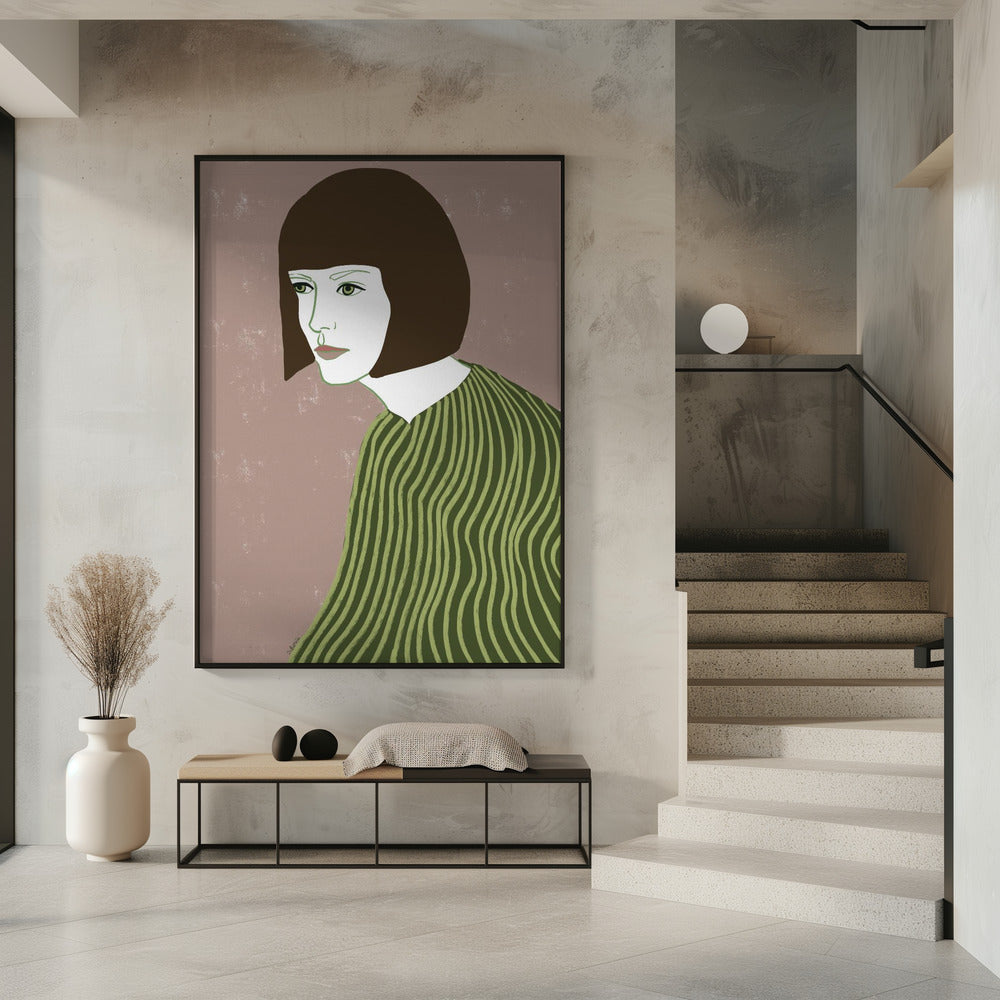 The brunette | Poster