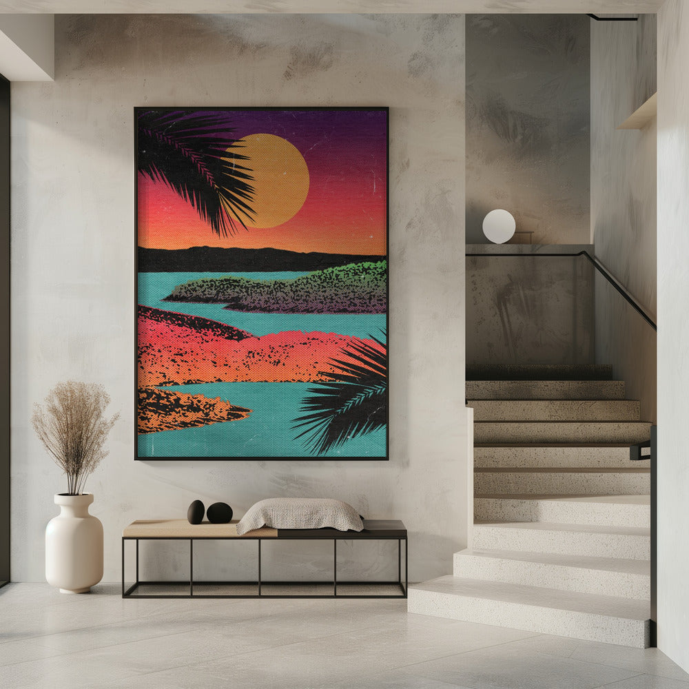 Retro Sunset | Poster