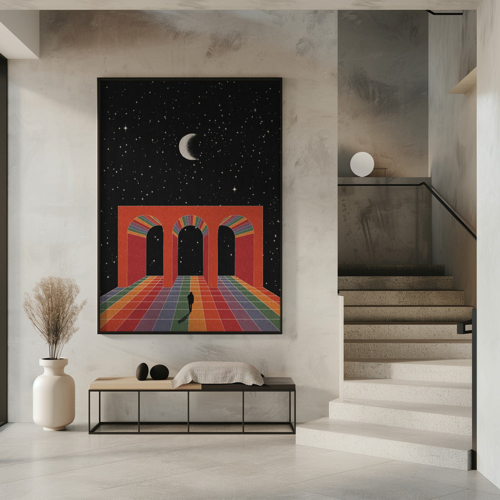 Triumphal Arch in Space | Poster