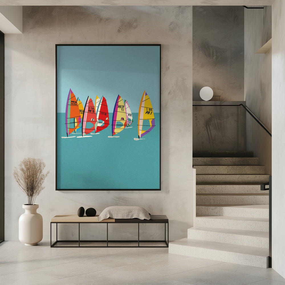 Baltic Sea Windsurfing | Poster