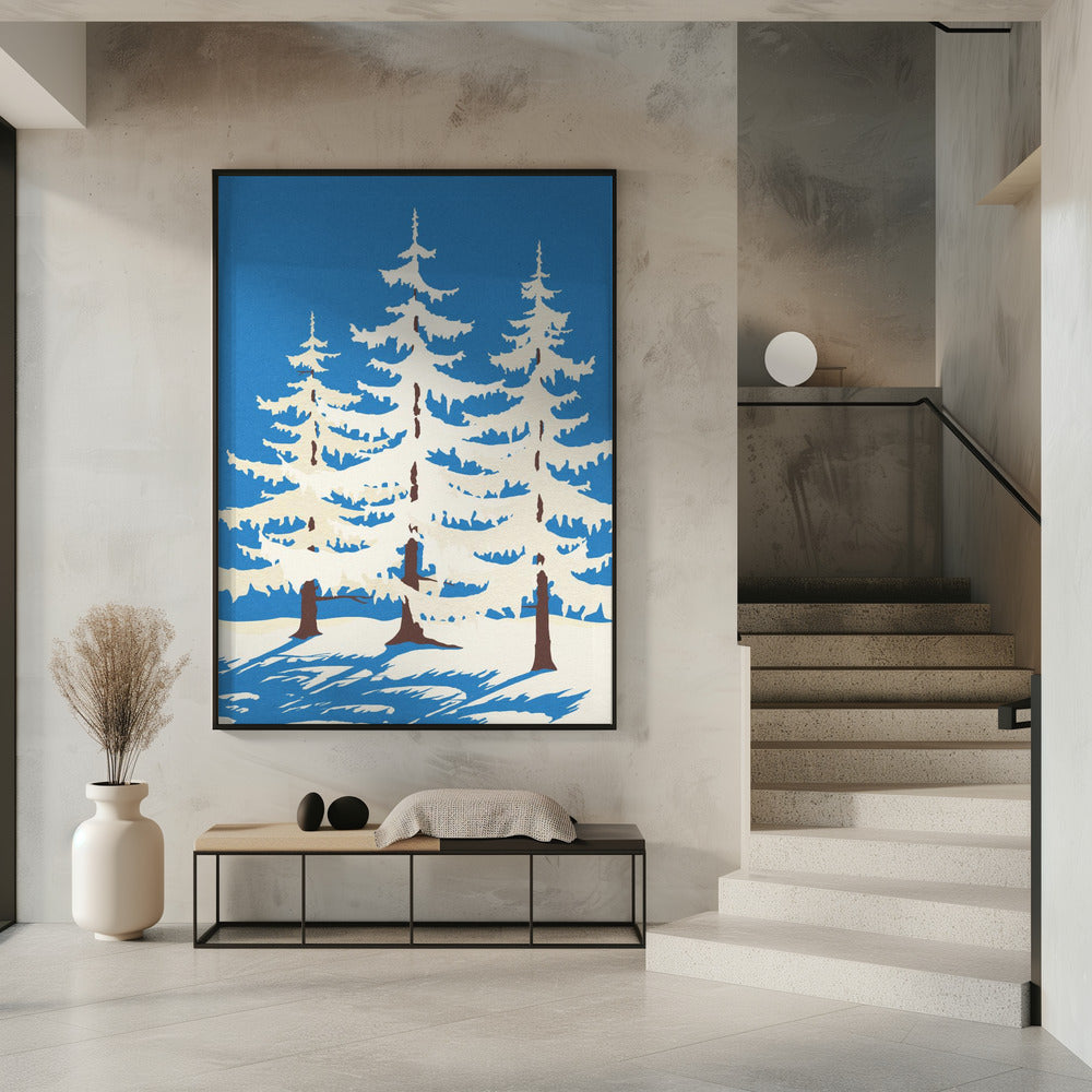Harz Winter Trees | Poster
