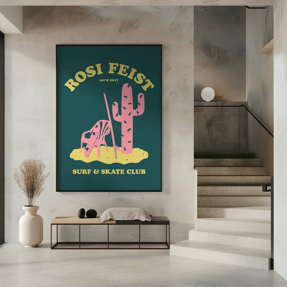 Rosi Feist Surf and Skate Club | Poster