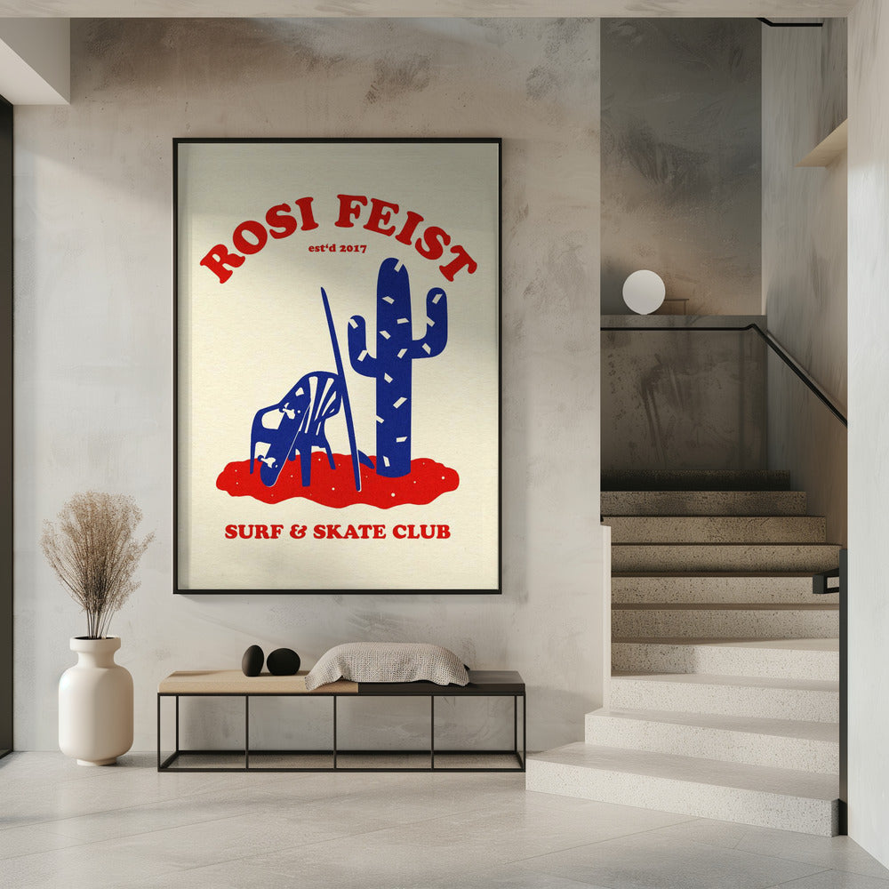 Rosi Feist Surf & Skate Club | Poster