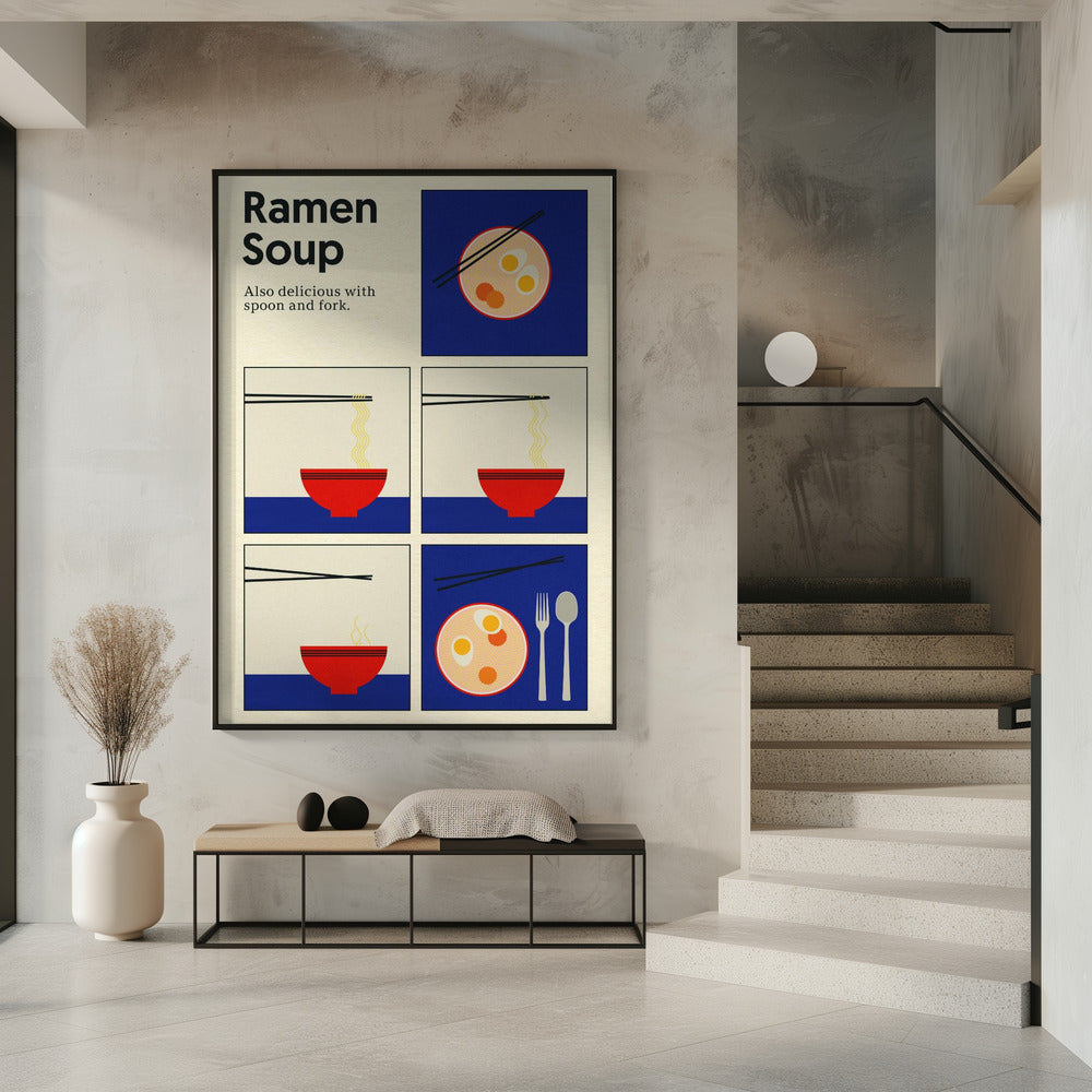 Poster Ramen Soup | Poster