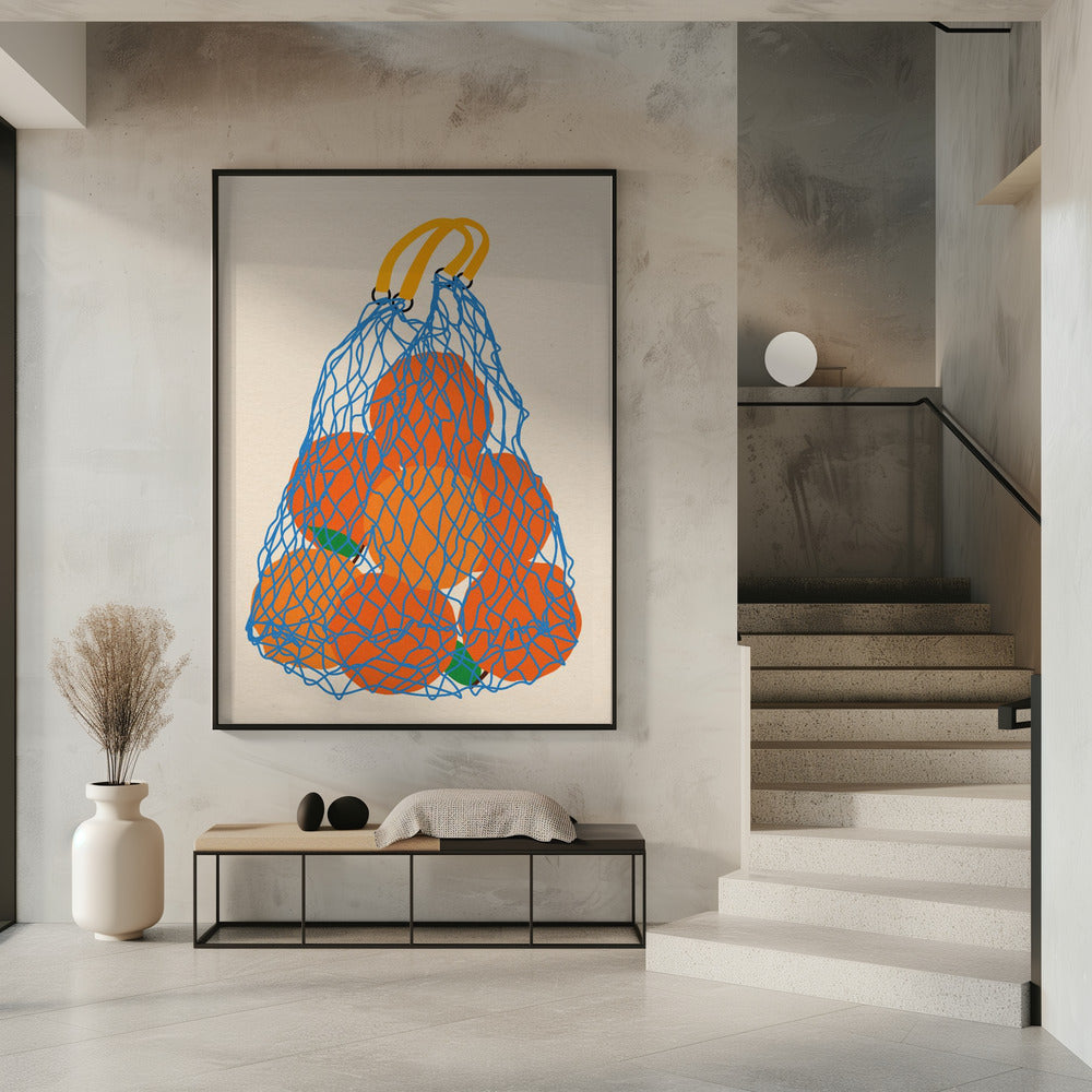 Oranges In a Net Bag Update 24 | Poster