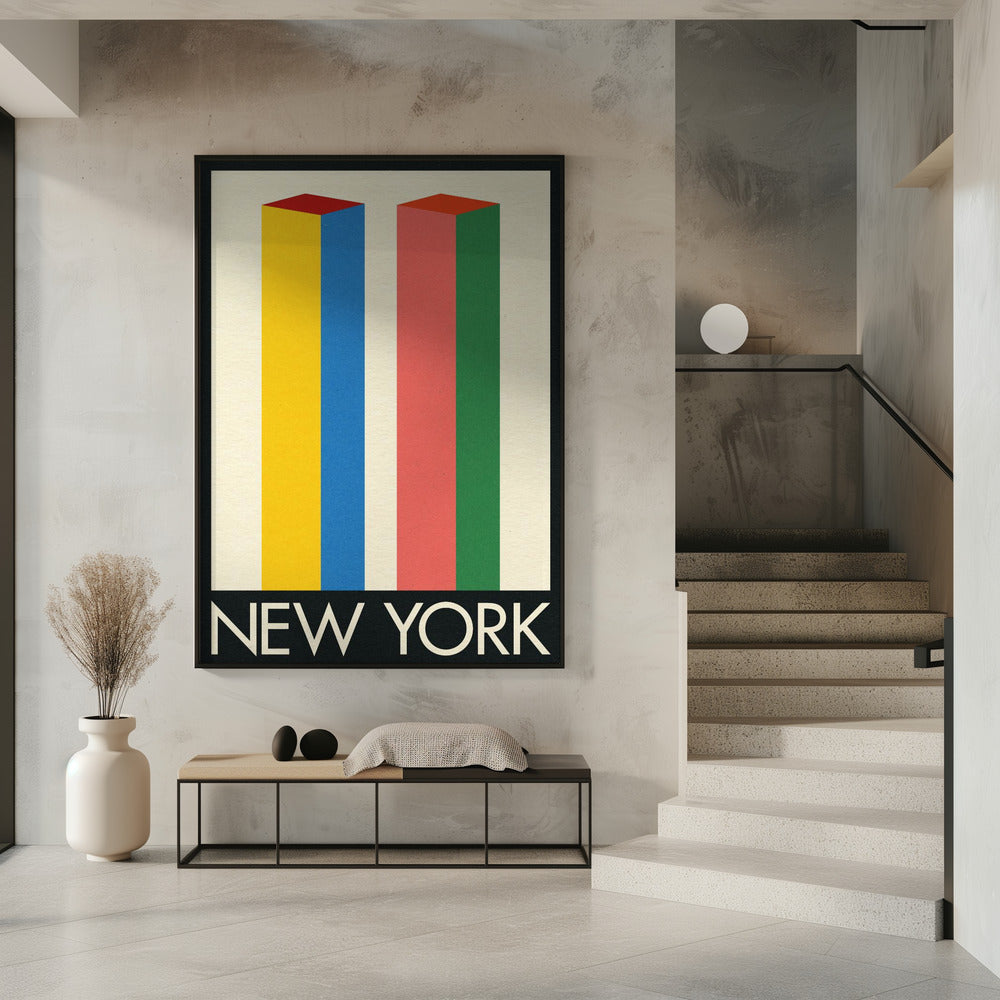 New York Twin Towers | Poster