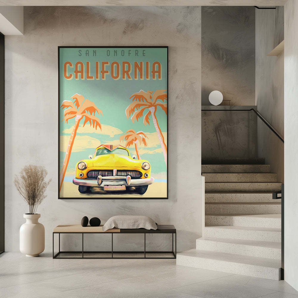 California Surf Poster | Poster