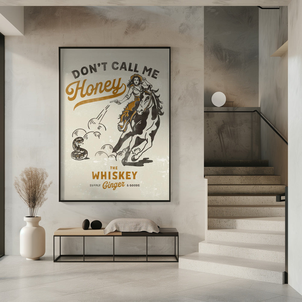 Dont Honey Print 2 | Poster