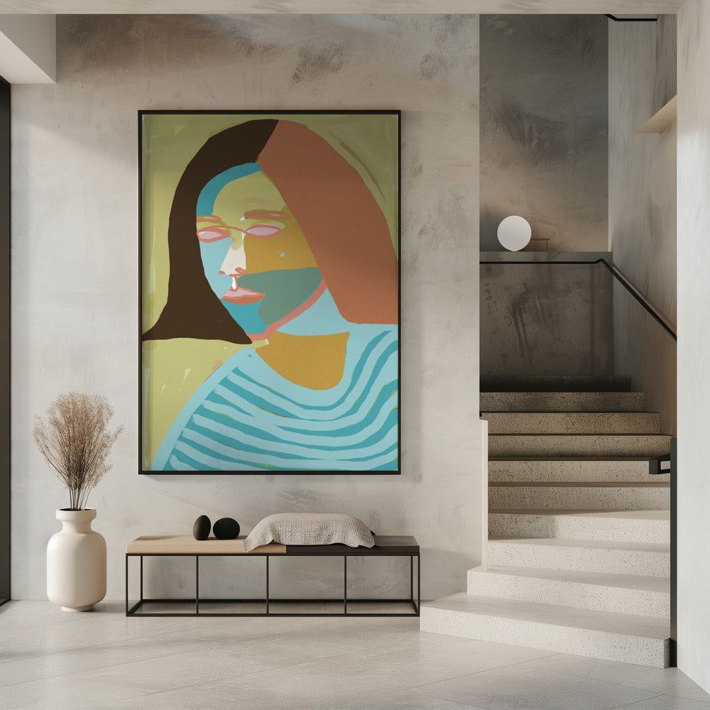 Abstract portrait | Poster